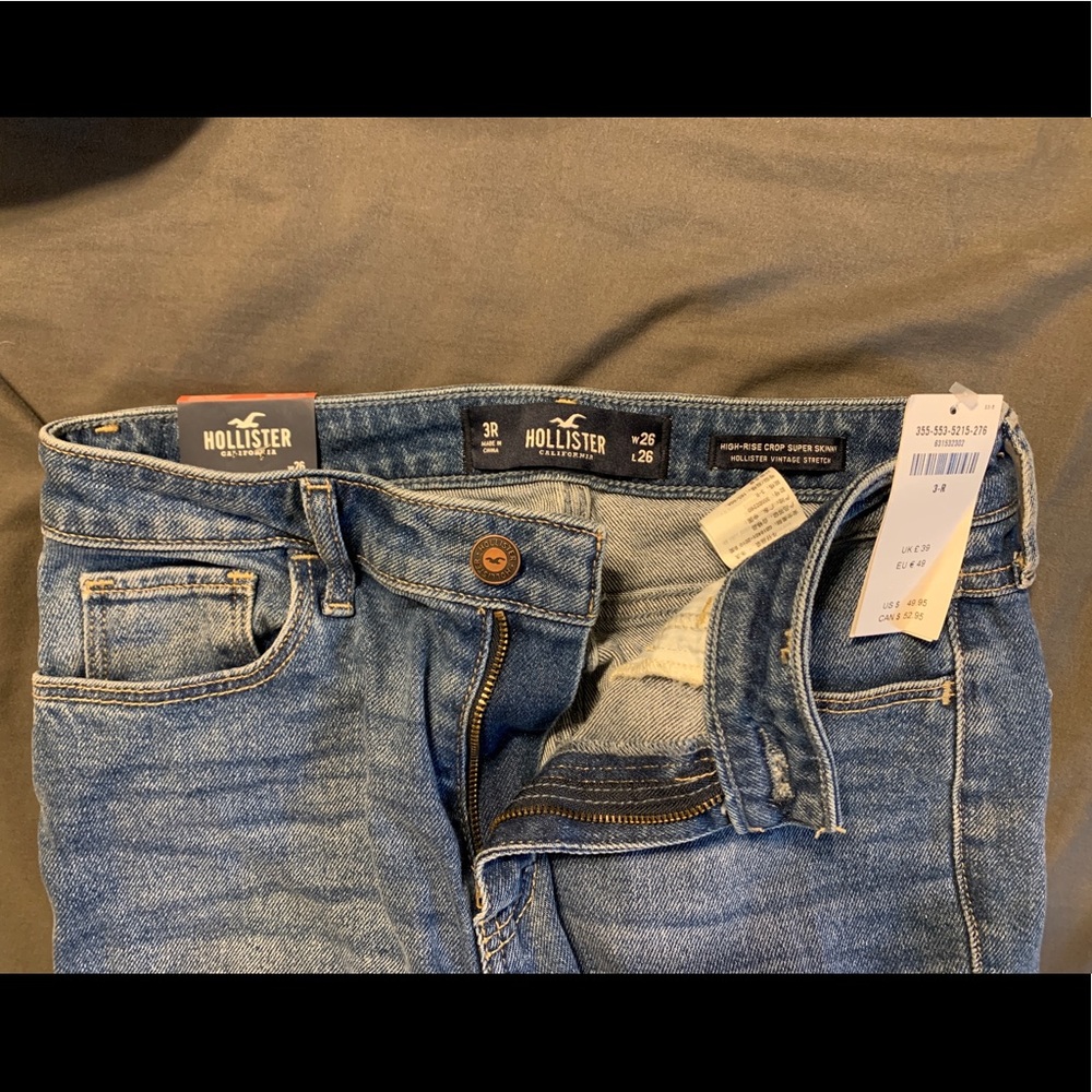 NWT Hollister High Rise Jeans